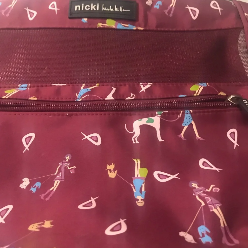 Nicole Miller convertible pet carrier bag